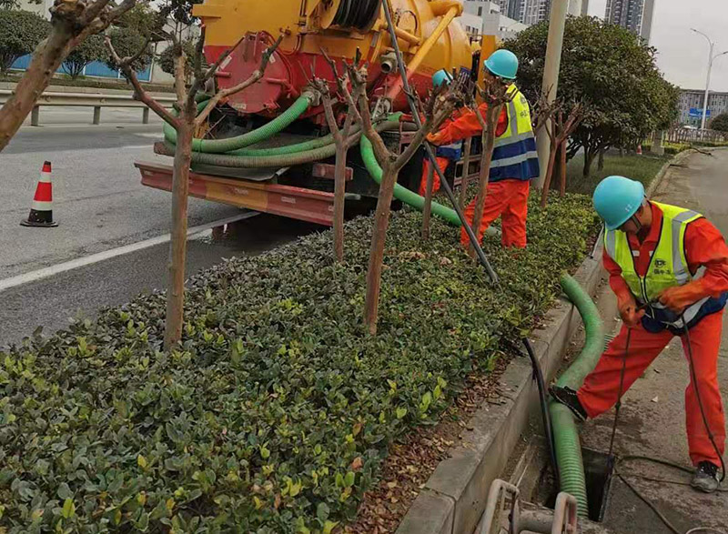 河津市政管道清淤